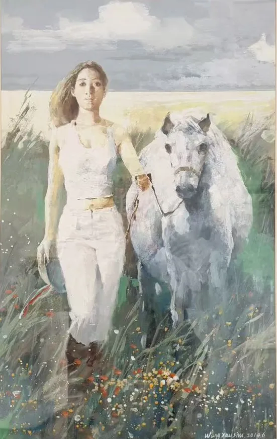 汪曉曙《女騎手》